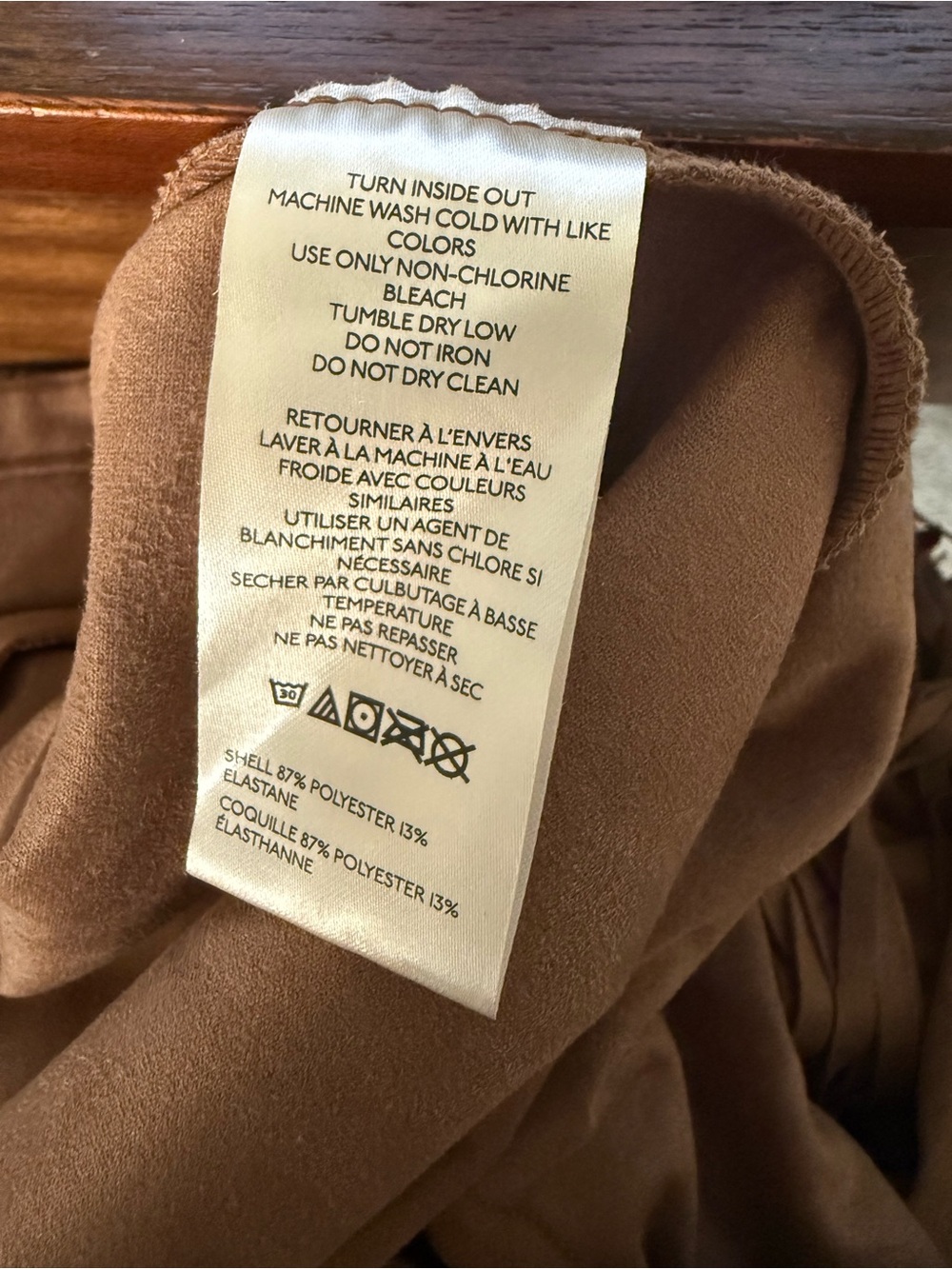 We The Free Fringe Out Vegan Suede Jacket L - Picture 15 of 15
